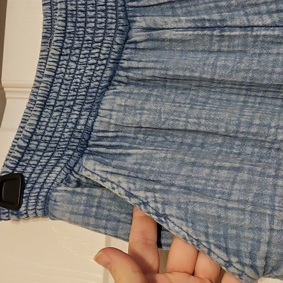 Aerie Light Blue Wide Leg Pants - Picture 5 of 12